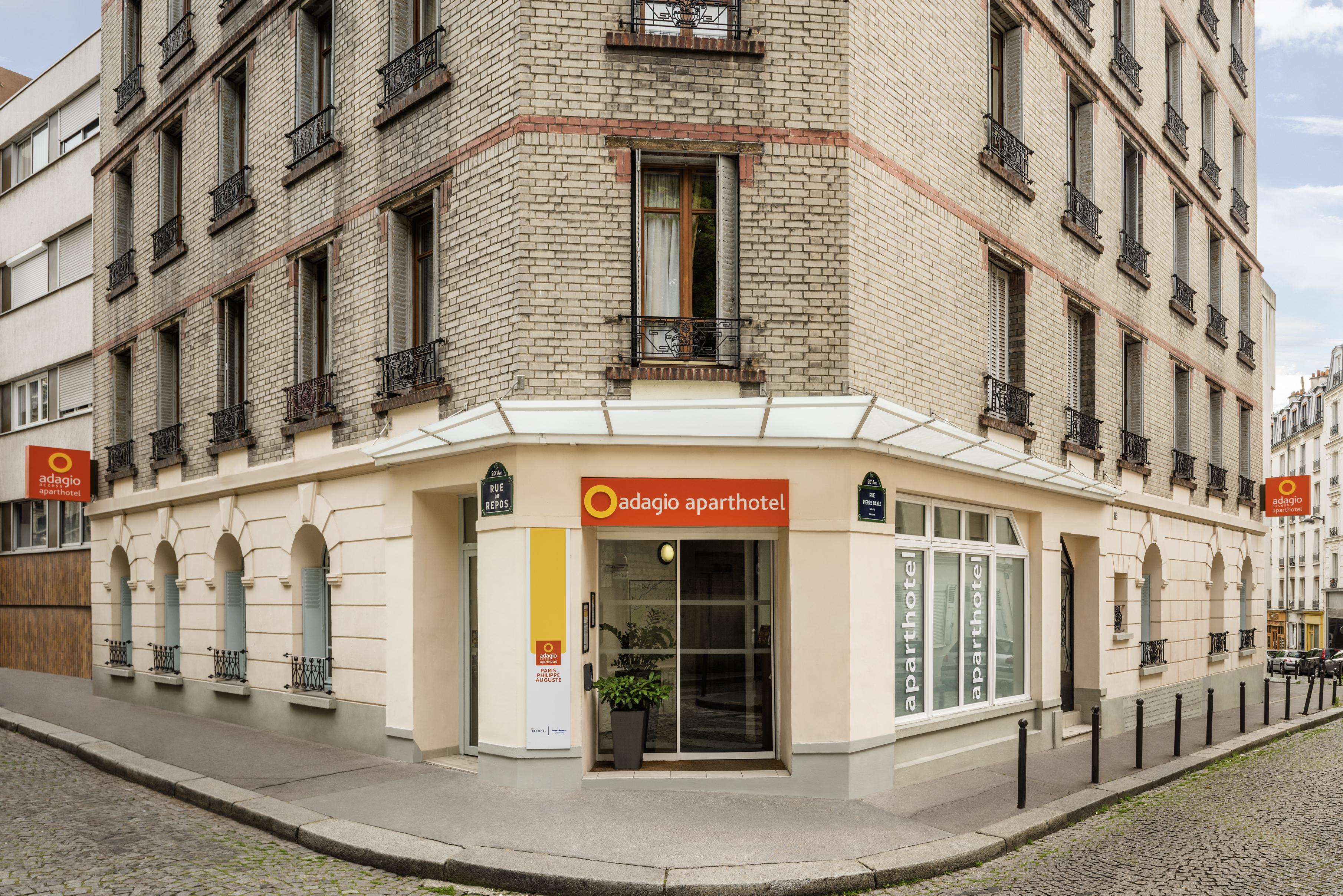 Aparthotel Adagio Access Paris Philippe Auguste Exterior foto